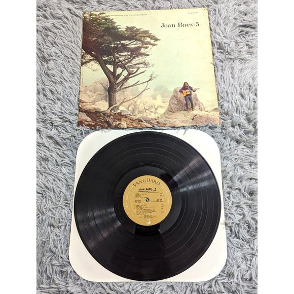 Joan Baez 5 LP 1964 Vanguard VSD 79160 1964 Original Vinyl Folk Stereo - Picture 1 of 13
